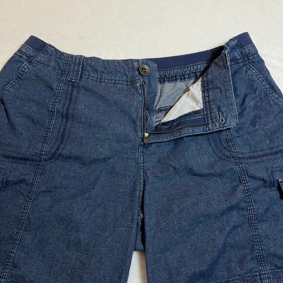 Style & Co. High Rise Cargo Shorts Size 12 Lightweight Casual Vacation Y2K - Picture 3 of 9